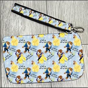 Beauty and the Beast Wristlet